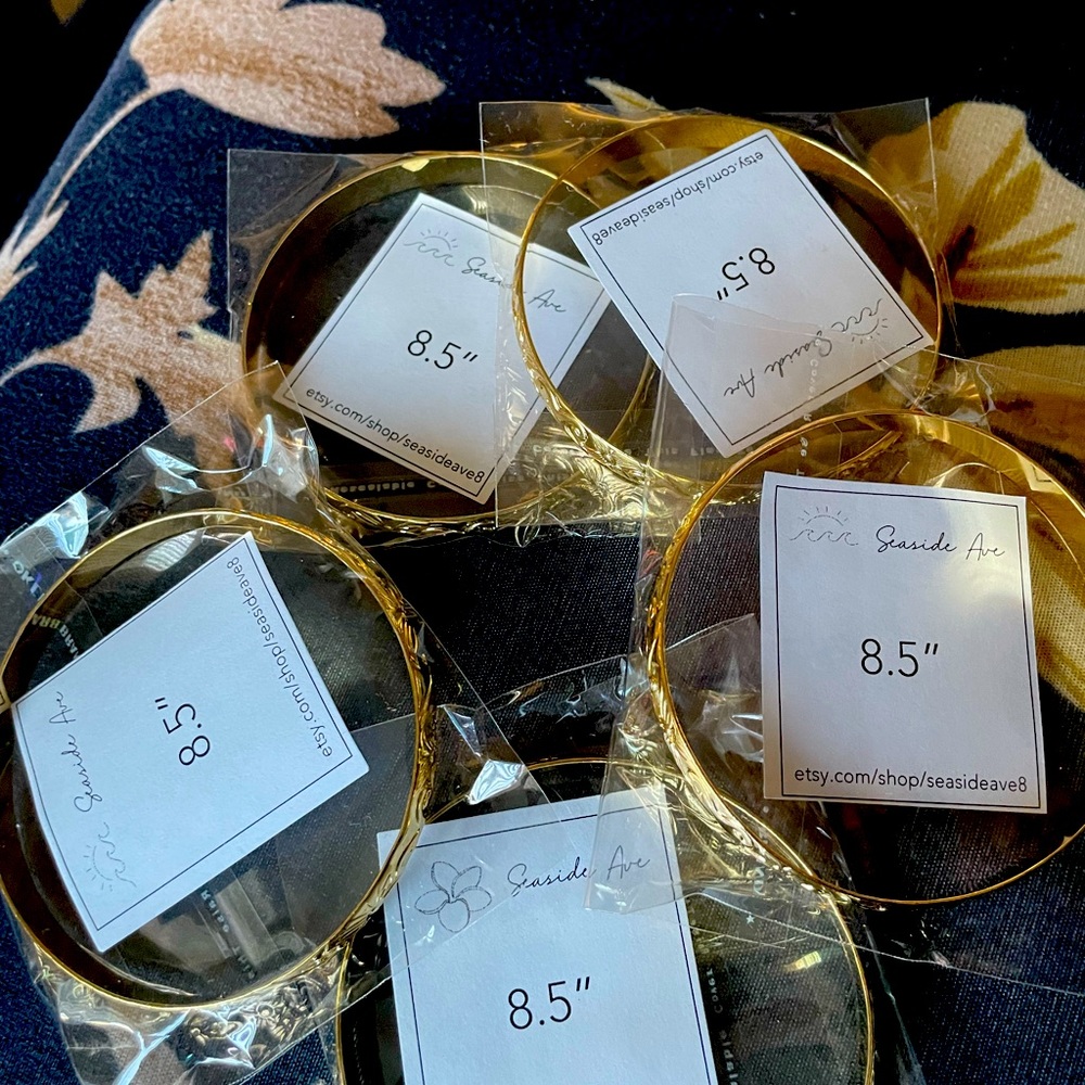 Hawaiian Hamilton gold bracelets